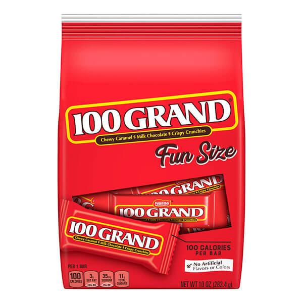 100 Grand Candy Bar, Fun Size - 10 oz