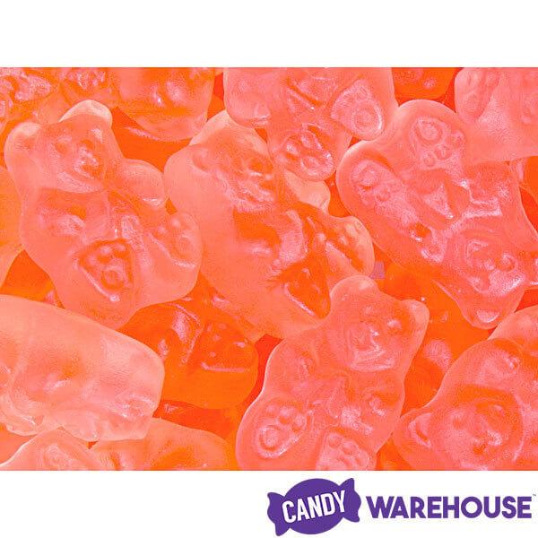 Chocolate Bars & Candies  Pink Grapefruit Gummy Bears - Giddy Candy