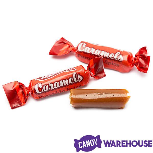 Atkinson Pumpkin Spice Caramels 10 Ounce Bag Candy Warehouse