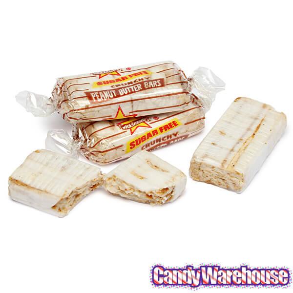 Sugar-free Peanut Butter Bars 3.75 oz peg bag