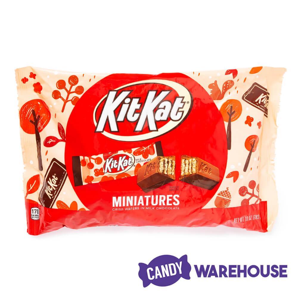 KIT KAT® Fall Harvest Milk Chocolate Miniatures Candy Bars, 10 oz bag