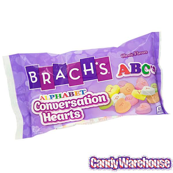 Brachs Conversation Hearts, Classic Flavors, Large