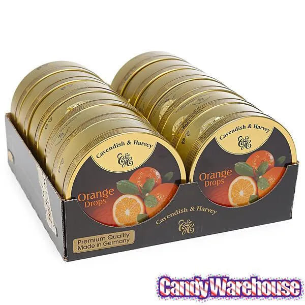 Vintage Golden Crown Marshmallow Drops newest Tin, 1lb, Orange