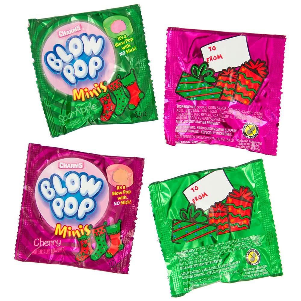 Blow Pop Candy, Cherry, Minis, Snack Size - 30 pouches, 8.5 oz