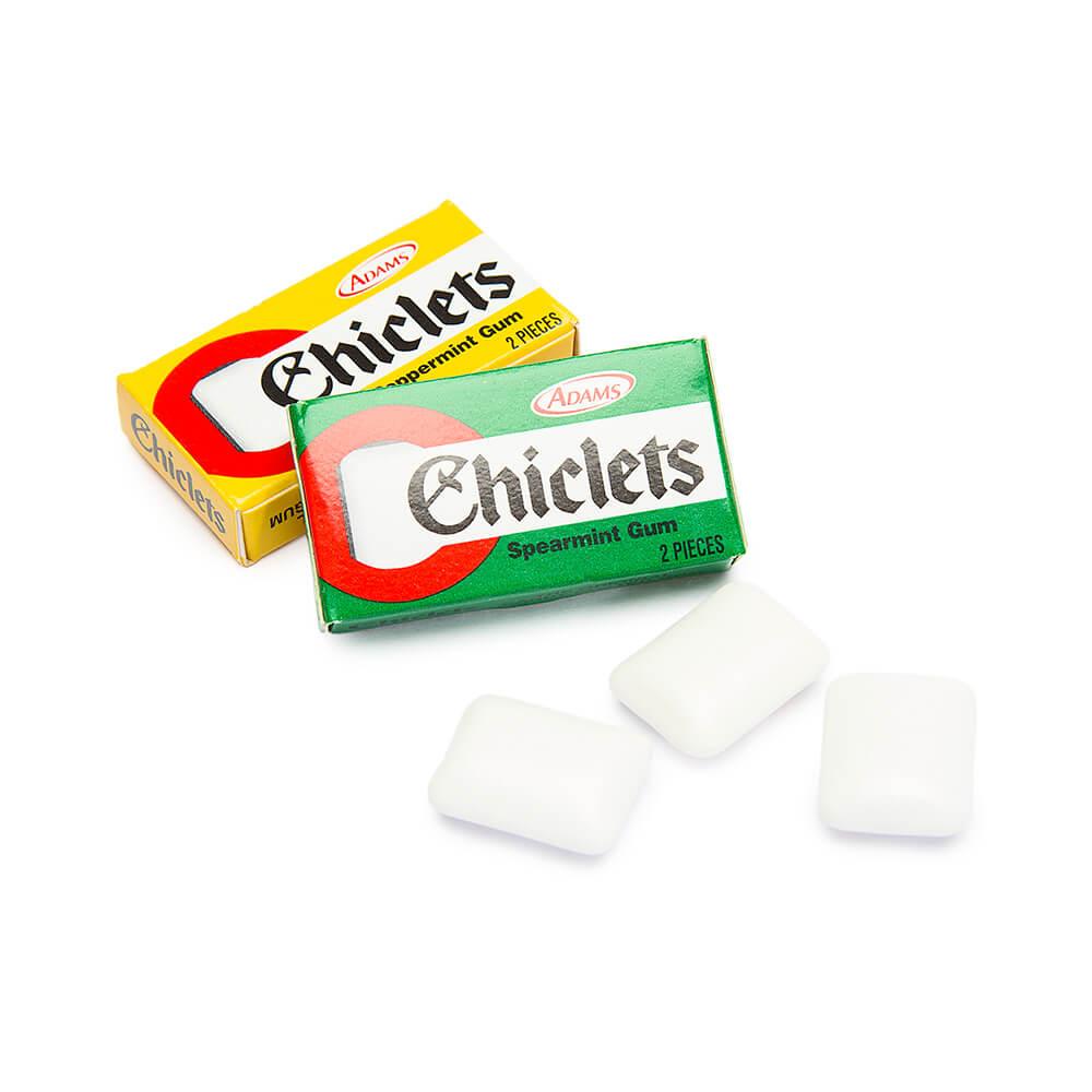 Chiclets Chewing Gum Snack Packs: 200-Piece Box