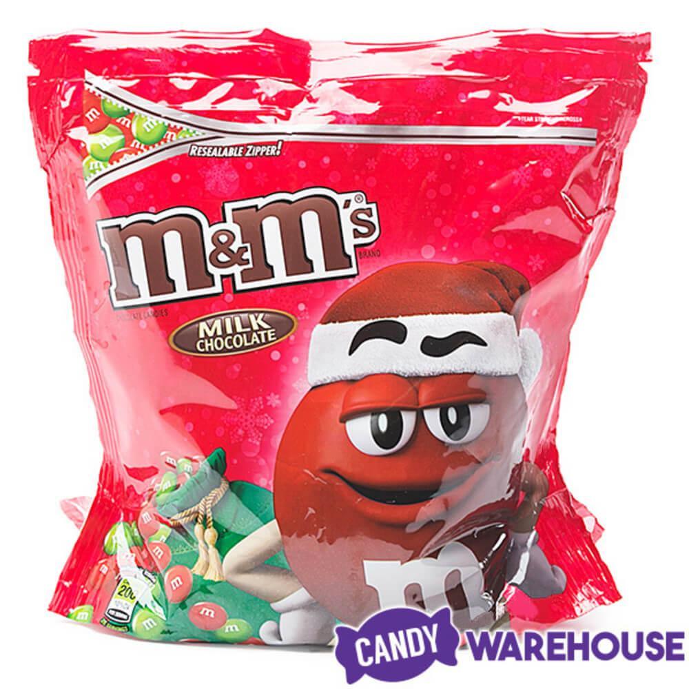 My M&M's Party Size Christmas Milk Chocolate Candy, Green & Red for Cookie Decor