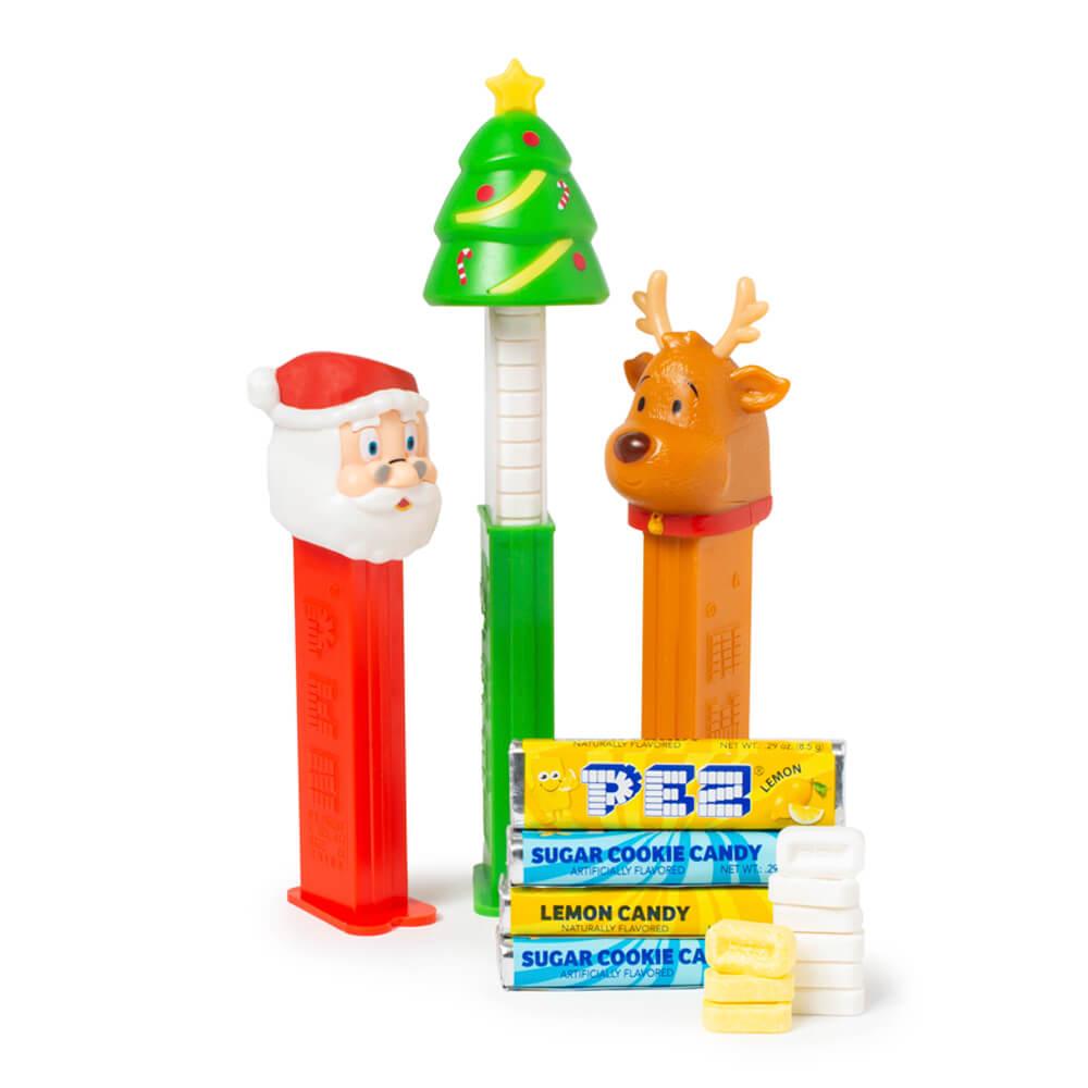 Christmas PEZ Candy Packs 12Piece Display Candy Warehouse