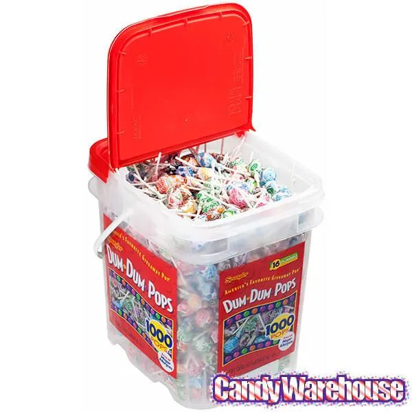 Dum Dums Pops: 1000-piece Tub – Candy Warehouse