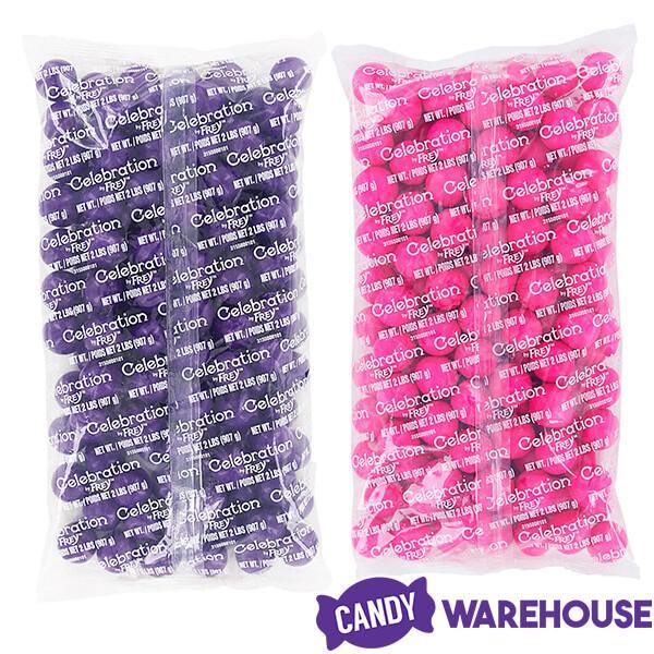 Purple, Lavender & White Gumballs  Candy Color Palette Collection • Oh!  Nuts®