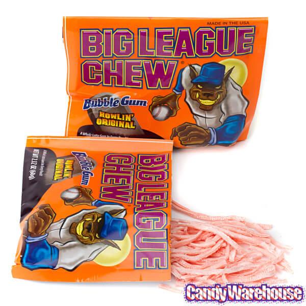 Big League Chew Phantastic Bubble Gum - 12 / Box - Candy Favorites