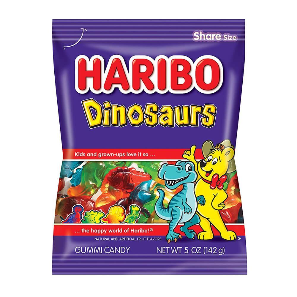 Haribo Gummy Dinosaurs: 3.75LB Box | Candy Warehouse