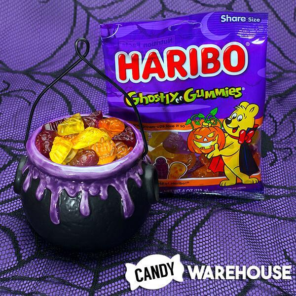 BOX da 10 bustine Haribo Ghostly Gummies da 90 gr – CandyFrizz