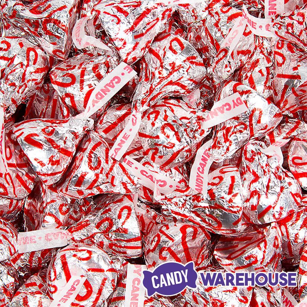 Hershey's Kisses Candy Cane Chocolates: 180-Piece Bag