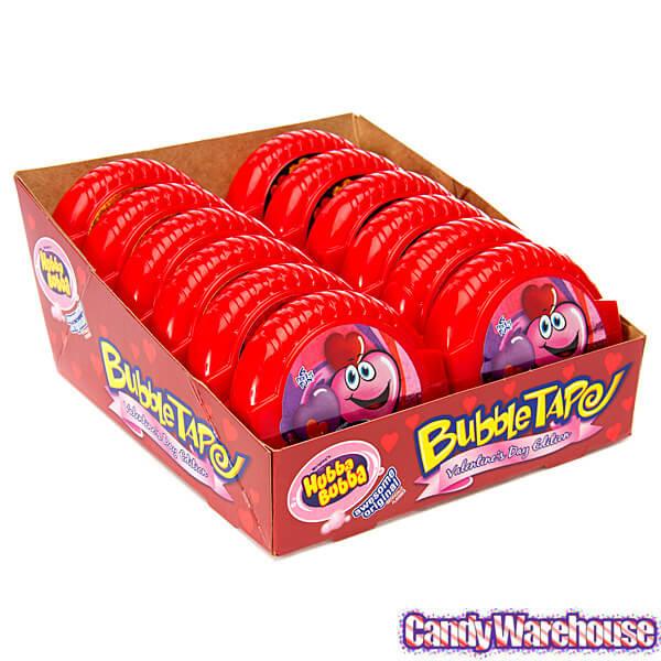 Hubba Bubba Bubble Tape Gum Rolls - Triple Treat: 12-Piece Box