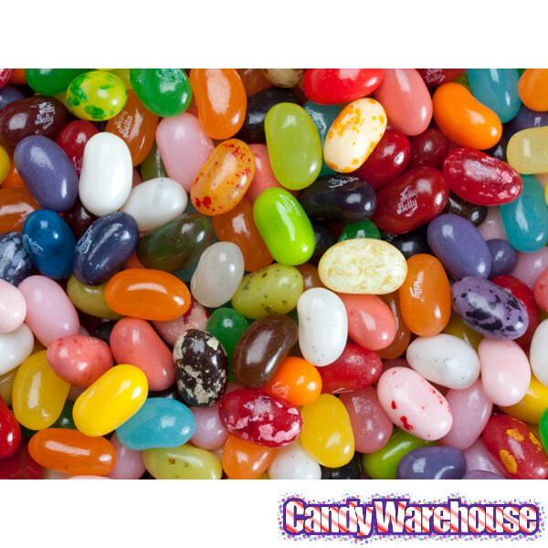 Gourmet Glass Candy Jar filled with Candy Coated Chocolate