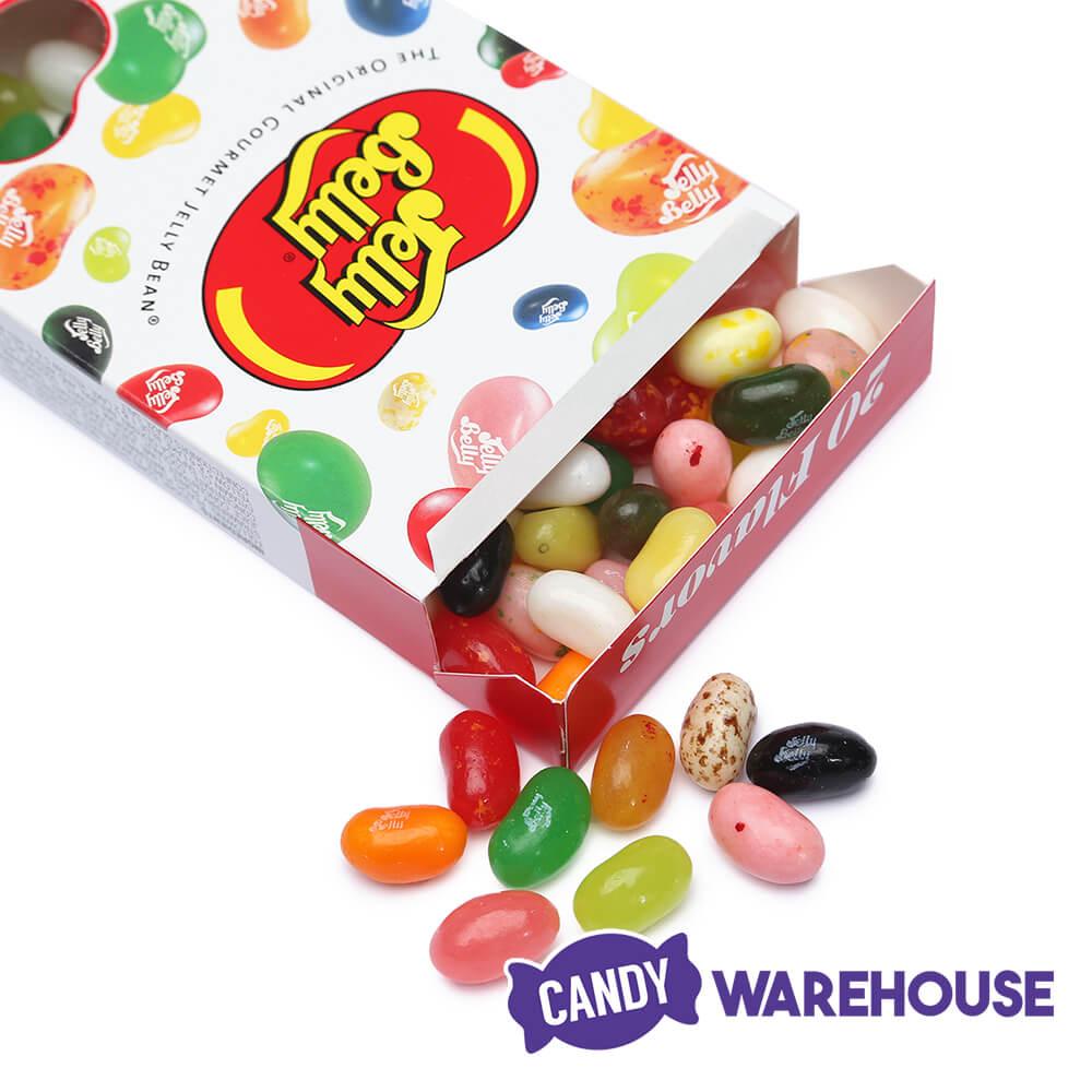 Jelly Belly Candy 20 Flavors Jelly Beans 4.5-Ounce Boxes: 12-Piece Case