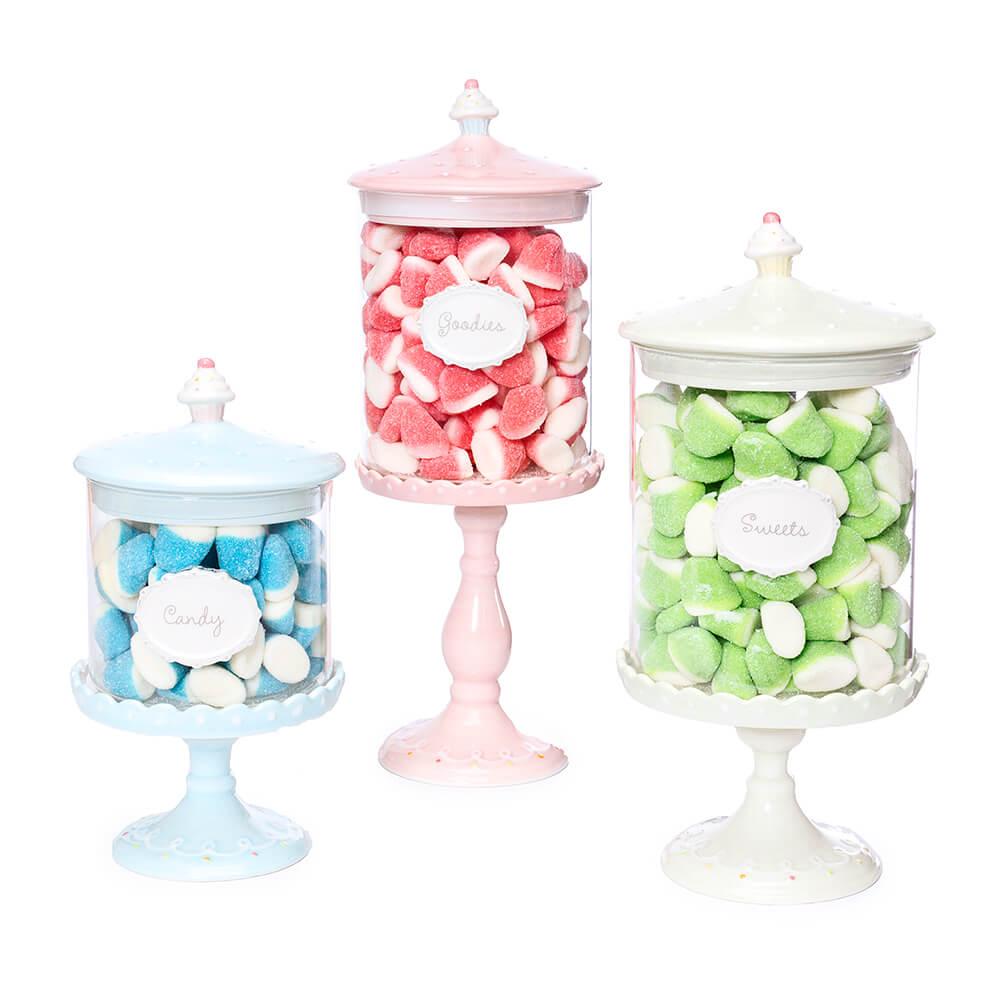 Glass Pedestal Candy Jar