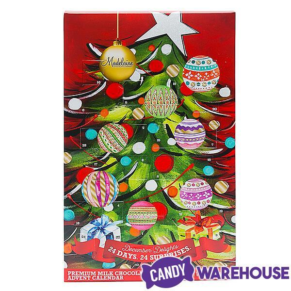 Madelaine Deluxe Christmas Tree Chocolate Advent Calendar Candy Warehouse
