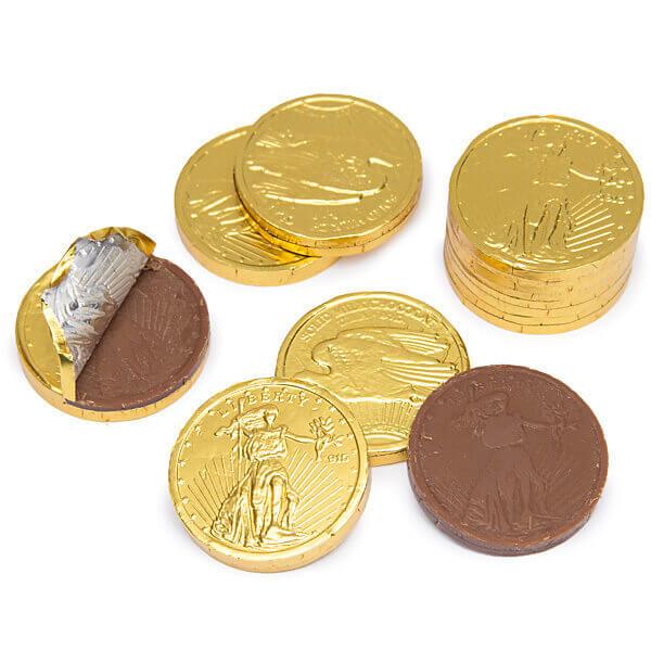 Madelaine Milk Chocolate Gold Coins Bulk Candy