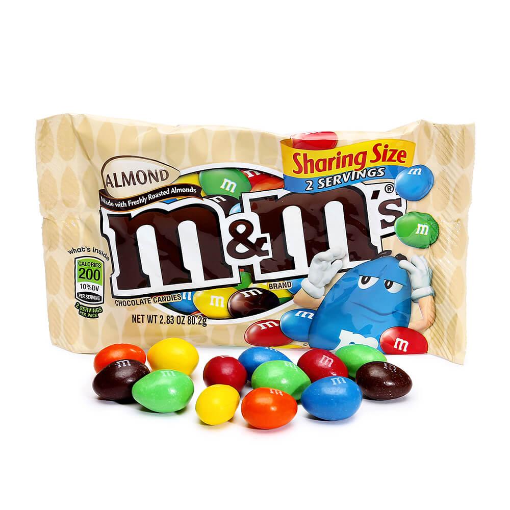 M&M'S Caramel Milk Chocolate Candy, Share Size, 2.83 oz Bag, Packaged  Candy