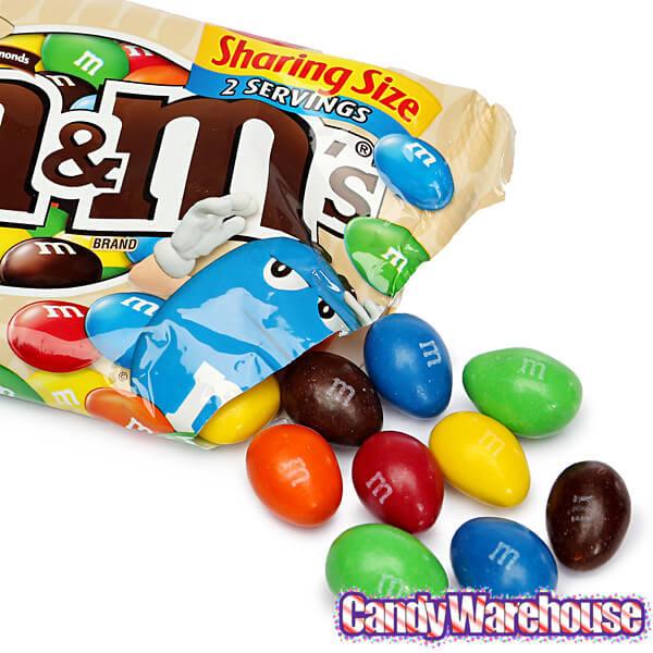 M&M's Chocolate Candies, Almonds, Sharing Size