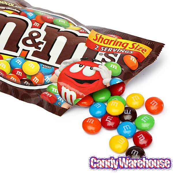  Mars M&m King Size Plain, 3.55 ounces Boxes (Pack of 24) :  Candy And Chocolate Snack Size Bars : Grocery & Gourmet Food