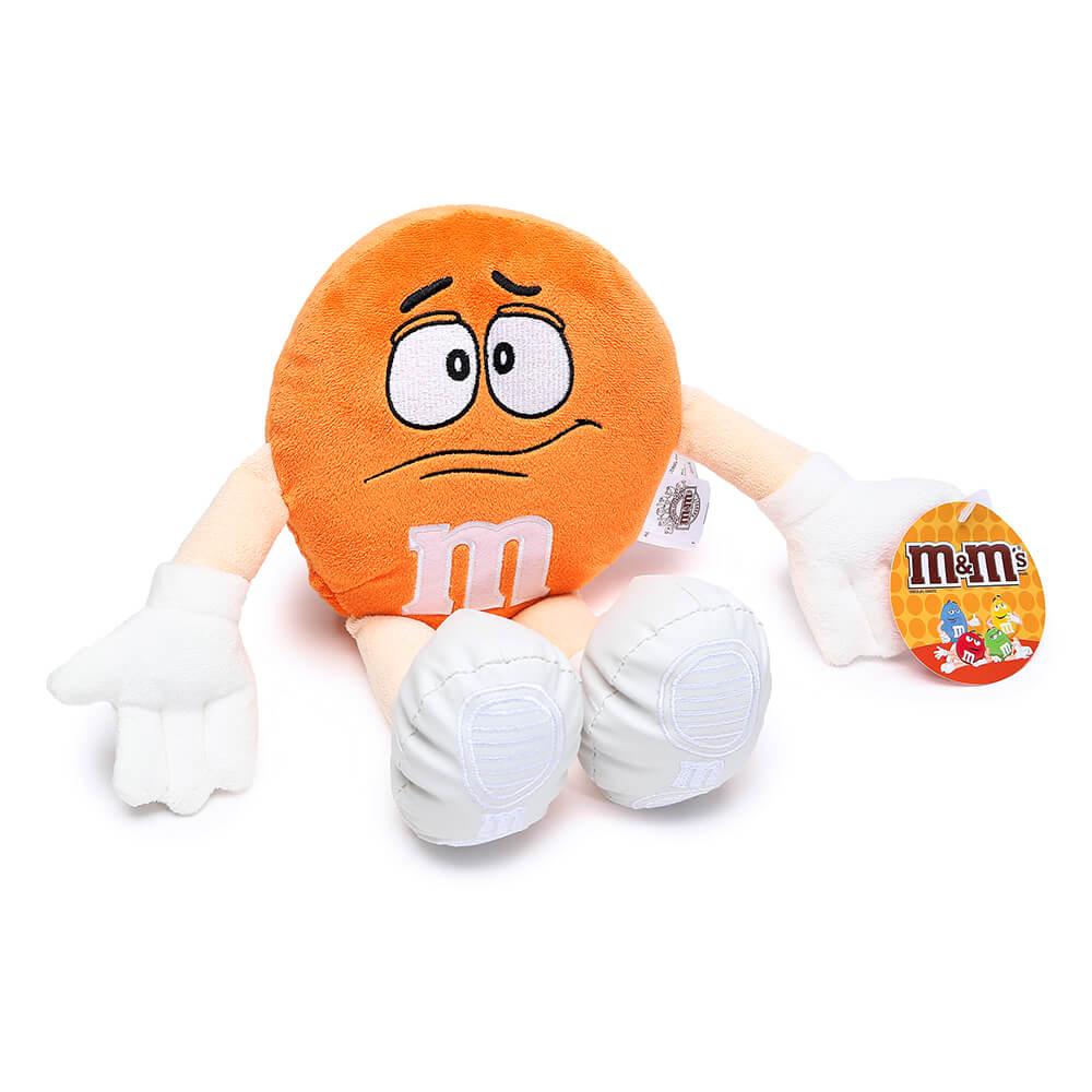 M&M's 2001 Orange Crispy 6.5 Plush Toy