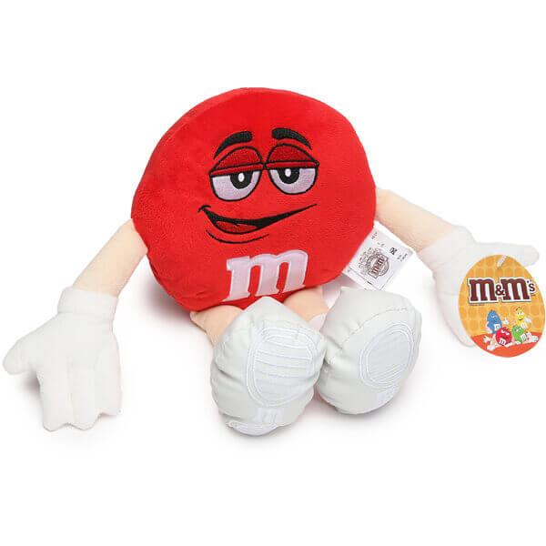 M&M World M&M'S Character Face Plush Pillow (Blue) : : Toys
