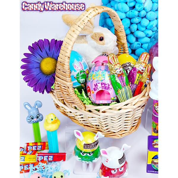 M&M's Minis Candy Filled Easter Bunny Figurines: 12-Piece Display
