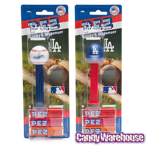 LA Dodgers Baseball Cap PEZ Dispenser & Candy - MLB - PEZ Online Store –  PEZ Candy