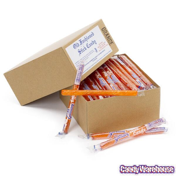 Gilliam Old Fashioned Candy Sticks Sour Orange 80ct Box