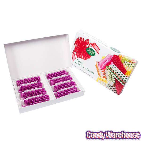 Old Fashioned Thin Ribbon Candy - Pink: 8-Piece Box
