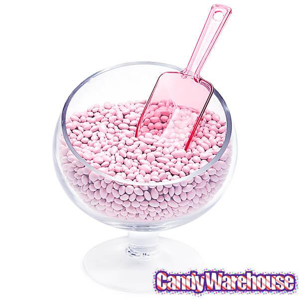 Party Darby Plastic 2-Ounce Flat Bottom Candy Scoop - Pink