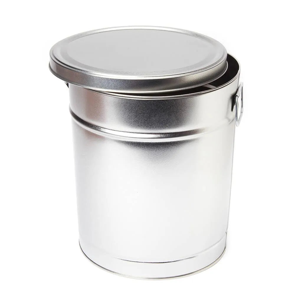 Platinum Tapered 3.5-gallon Candy Tin 