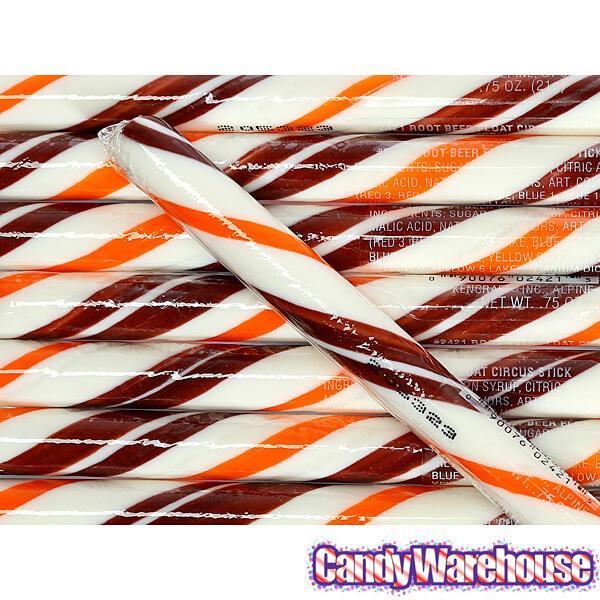 Root Beer Candy Sticks - 80ct