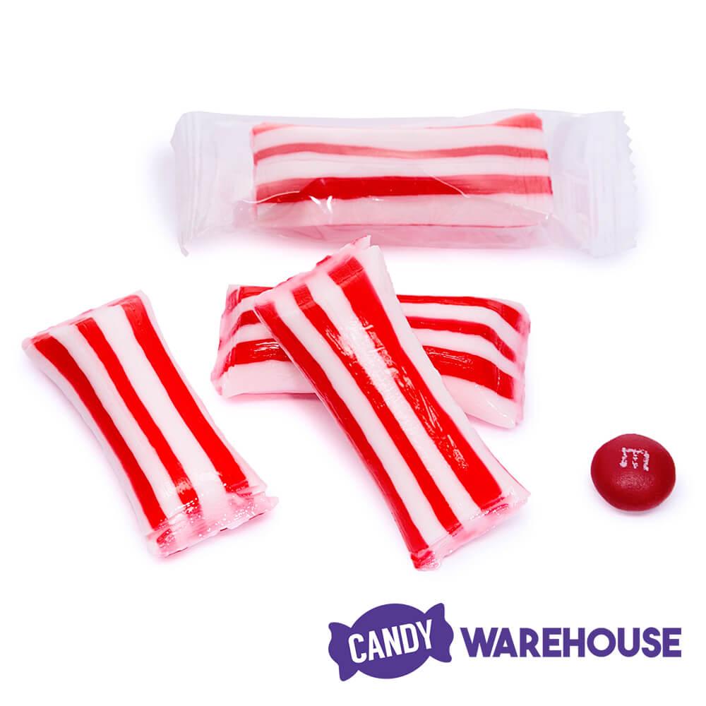 CandySips Peppermint Flavor Holiday Candy Sip Straws - Shop Candy