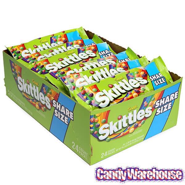 Sour Candy Bundle (24 count) - Sour Skittles, Willy Algeria