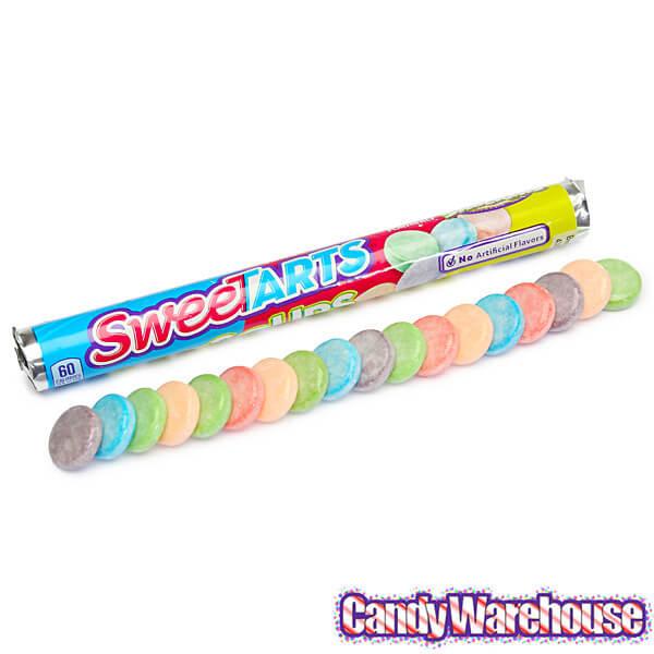 SweetTARTS Chewy Extreme Sour 1.65 Oz Rolls Shockers (Pack of 24) READ!