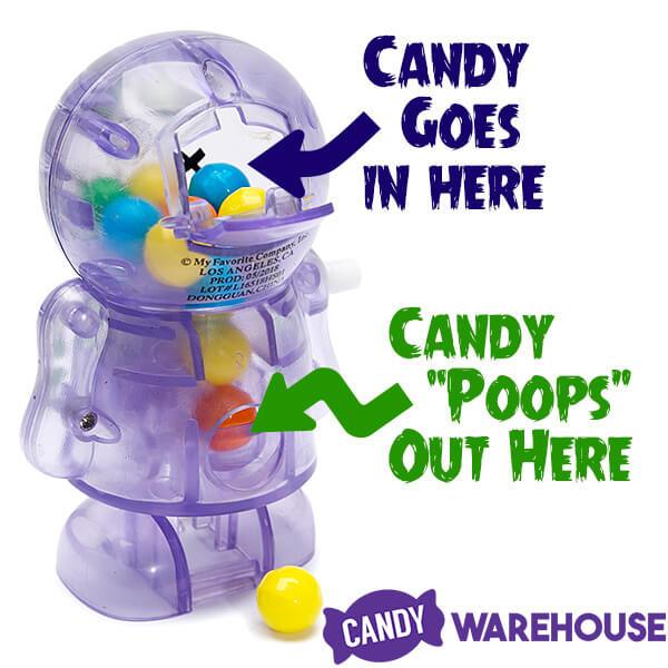 Treat Street Wind-up Yeti Candy Poopers: 8-Piece Set