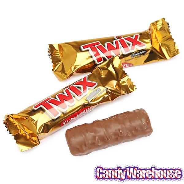 TWIX Caramel Fun Size Candy Bars, 10.83oz Bag