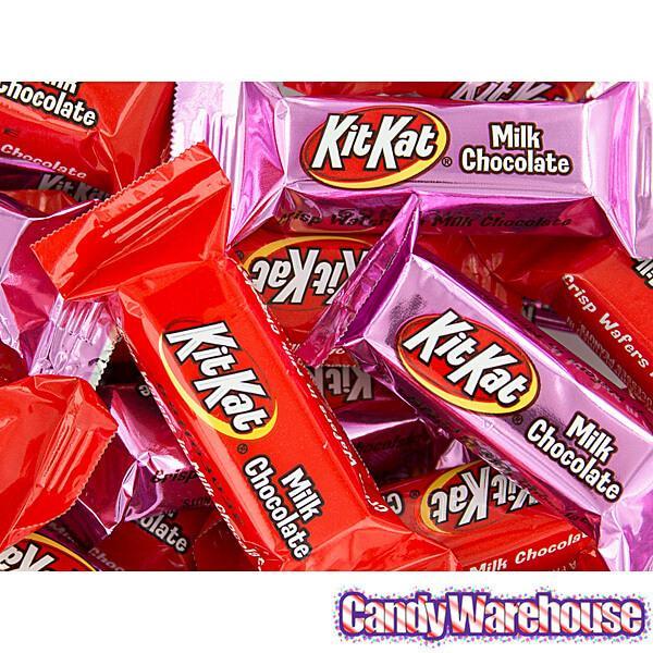 Valentine Kit Kat Minis Candy: 9.6-Ounce Bag