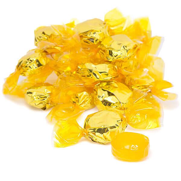 Wrapped Hard Candy Ovals - Yellow - Lemon: 5lb Bag – Candy Warehouse