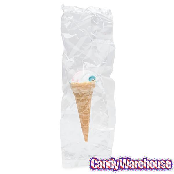 Yum Yum Marshmallow Candy Ice Cream Cones: 30-Piece Tub