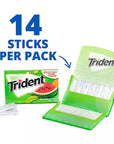 Trident Fruit Variety Sugar Free Gum: 20-Pack