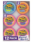 Hubba Bubba Bubble Tape Gum Rolls Assortment: 12-Piece Box