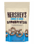 Hershey's Cookies 'N' Creme Dipped Pretzels: 1LB Bag