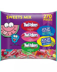 Twizzlers and Jolly Rancher Fun Size Candy Mix: 270-Piece Bag