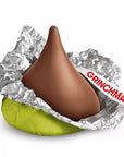 Hershey's Kisses Grinch Christmas Milk Chocolate Candy: 6-Ounce Tube