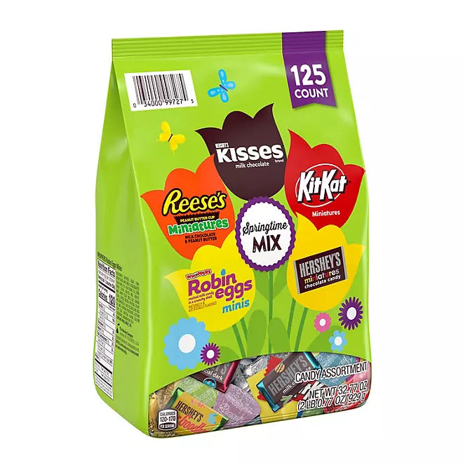 Hershey&#39;s Springtime Candy Mix: 125-Piece Bag