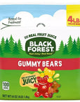 Black Forest Gummy Bears Candy: 4LB Bag